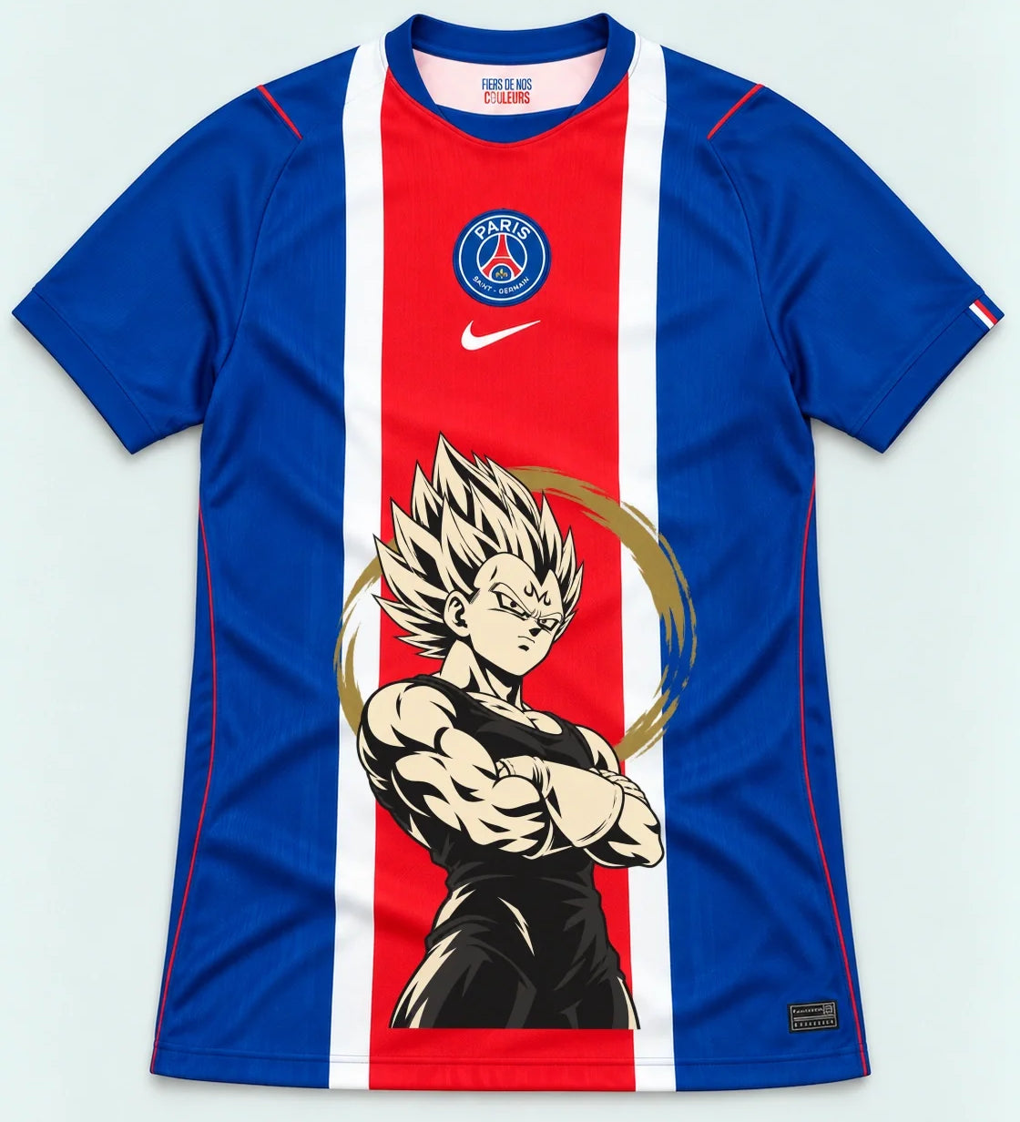 PSG Majin Vegeta Dragon Ball Jersey — Front