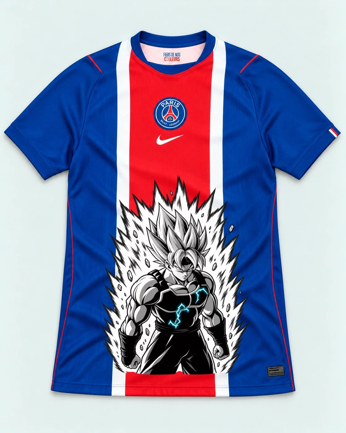 PSG Super Saiyan Aura Dragon Ball Jersey — Front