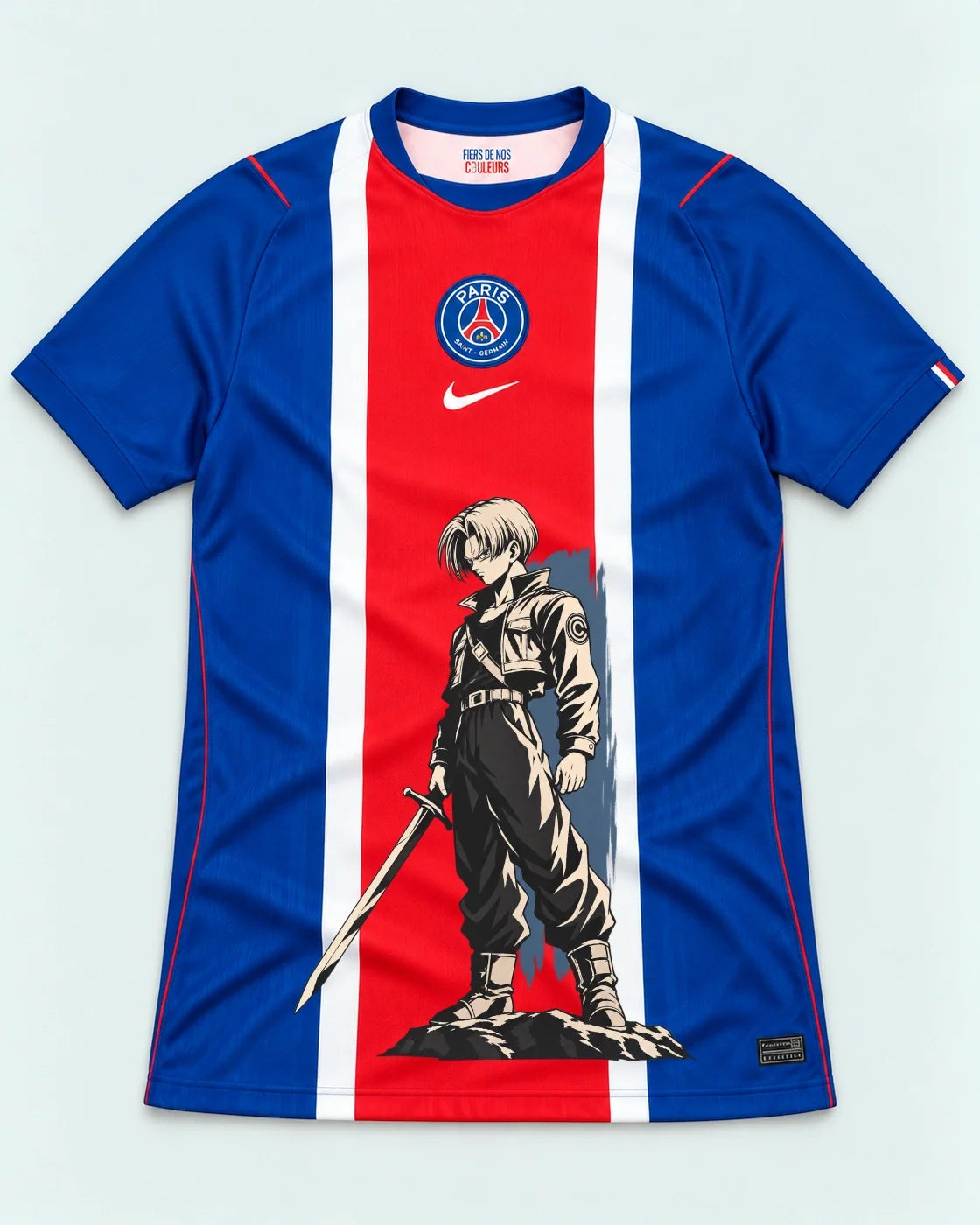 PSG Trunks Sword Dragon Ball Jersey — Front