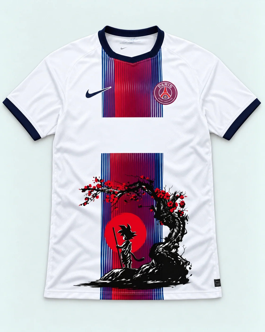 PSG Goku Sakura Dragon Ball Jersey — Front