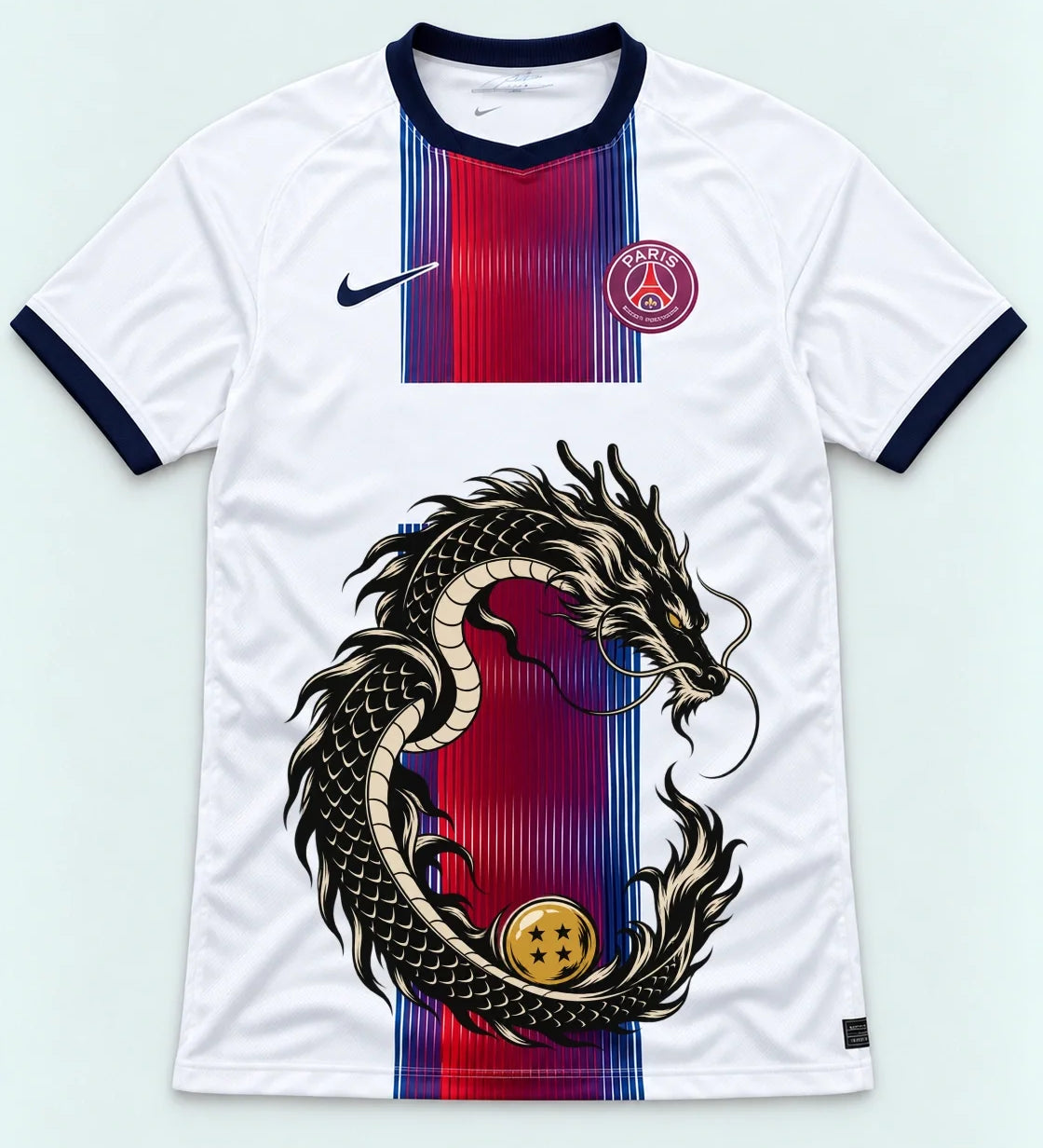 PSG Shenron Emblem Dragon Ball Jersey — Front