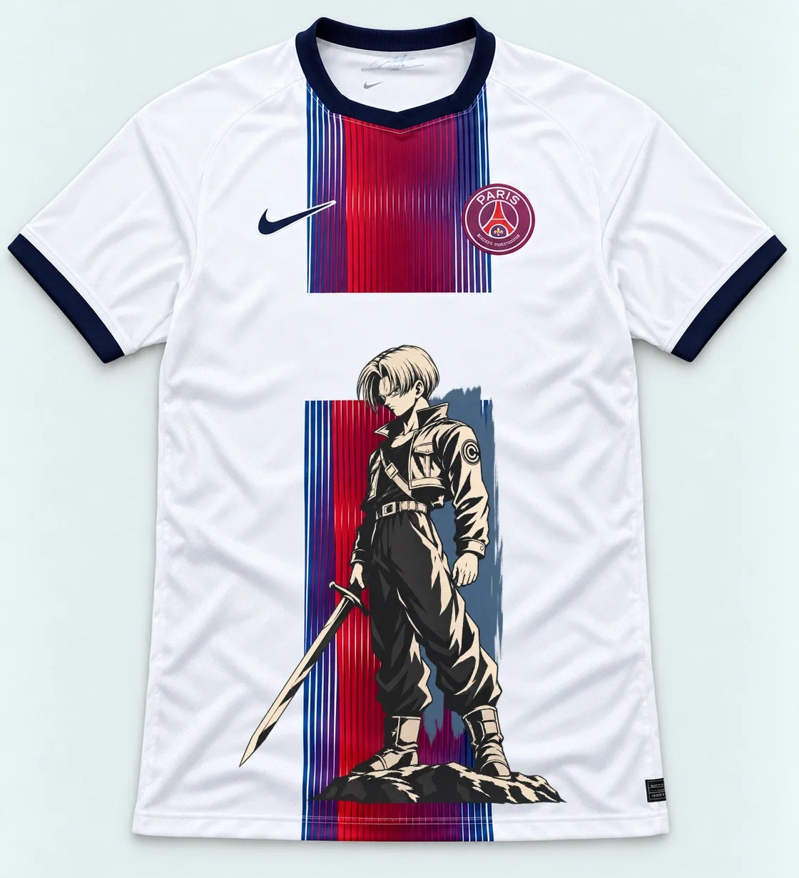 PSG Trunks Sword Dragon Ball Jersey — Front