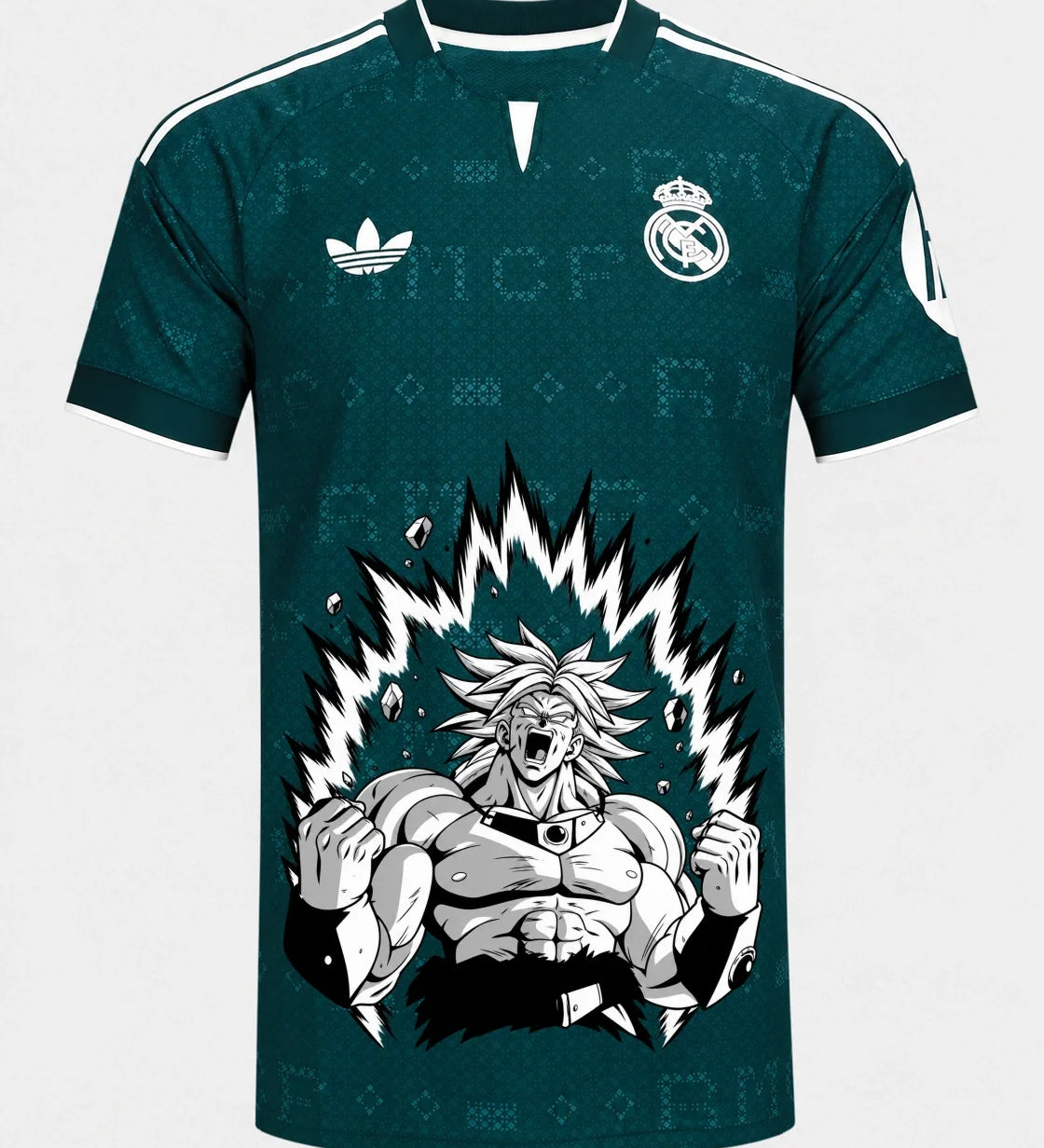 Real Madrid Broly Dragon Ball Jersey — Front