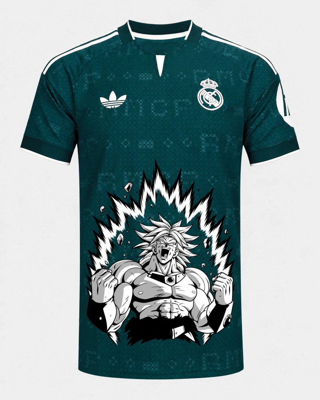 Real Madrid Broly Dragon Ball Jersey — Front