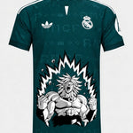 Real Madrid Broly Dragon Ball Jersey — Front