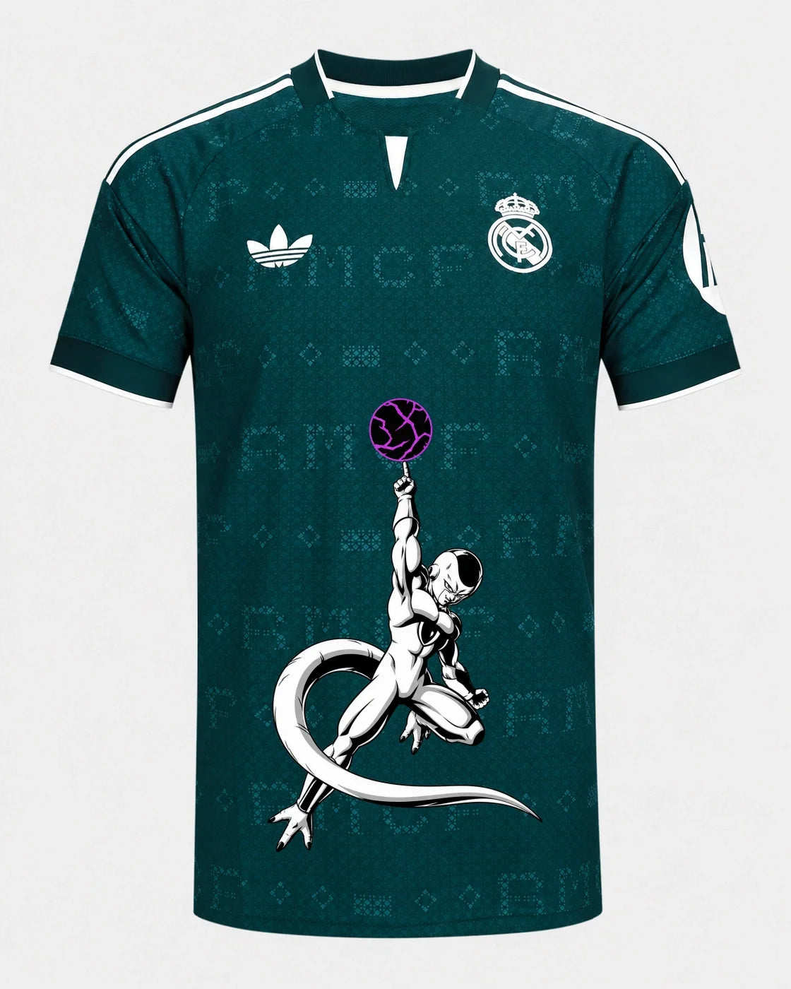 Real Madrid Frieza Death Ball Dragon Ball Jersey — Front