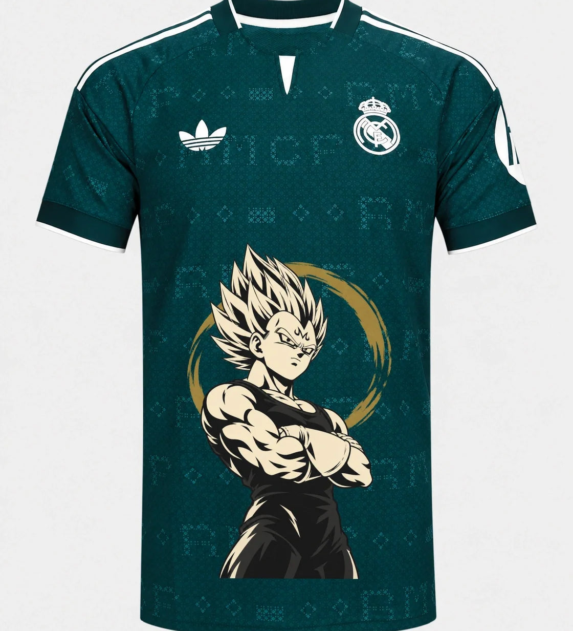 Real Madrid Majin Vegeta Dragon Ball Jersey — Front