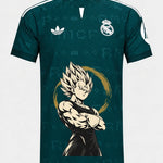 Real Madrid Majin Vegeta Dragon Ball Jersey — Front