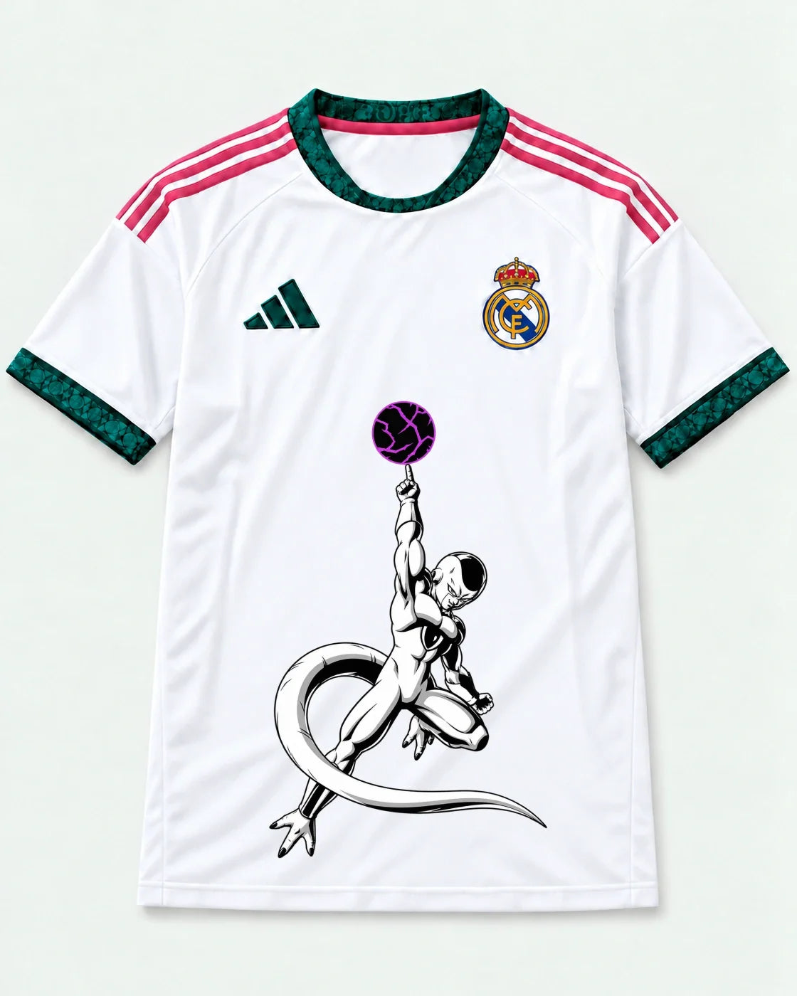 Real Madrid Frieza Death Ball Dragon Ball Jersey — Front
