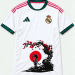 Real Madrid Goku Sakura Dragon Ball Jersey — Front