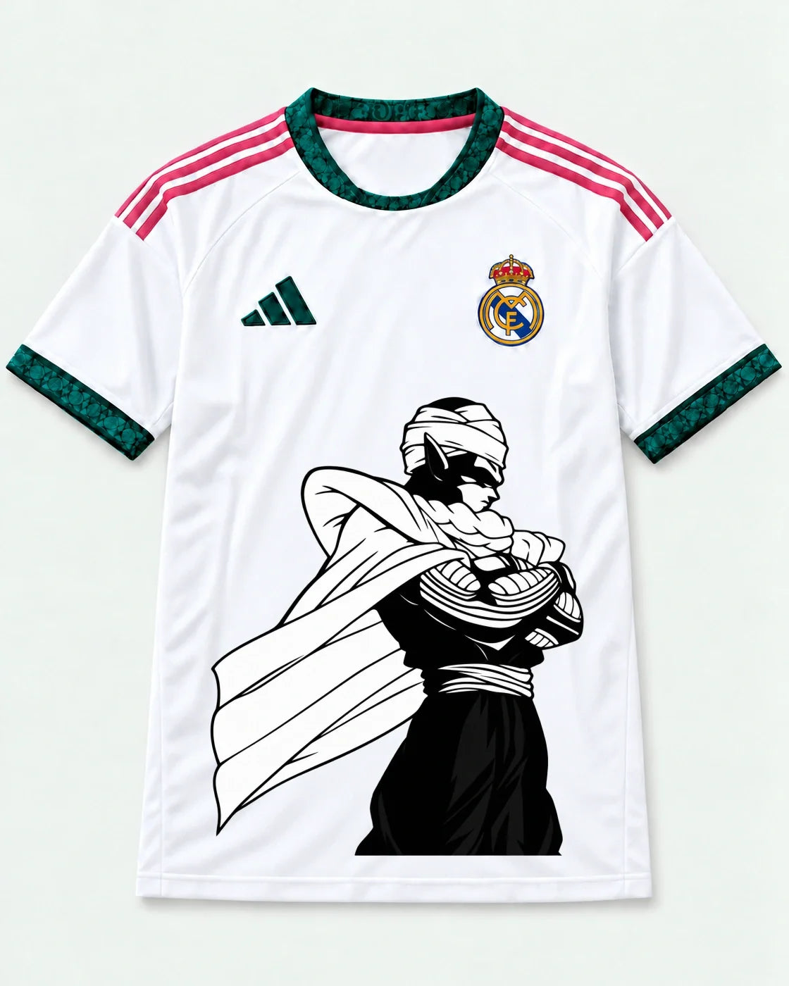 Real Madrid Piccolo Cloak Dragon Ball Jersey — Front