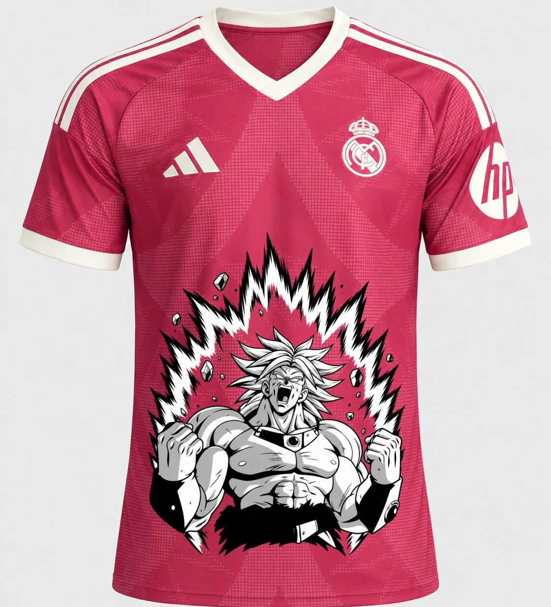 Real Madrid Broly Dragon Ball Jersey — Front