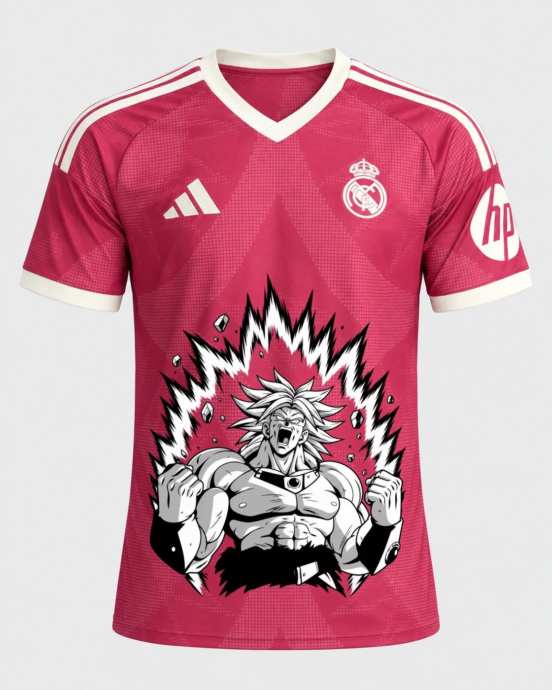 Real Madrid Broly Dragon Ball Jersey — Front