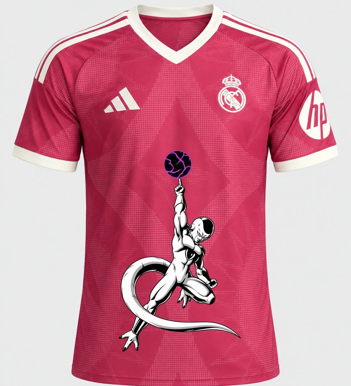 Real Madrid Frieza Death Ball Dragon Ball Jersey — Front