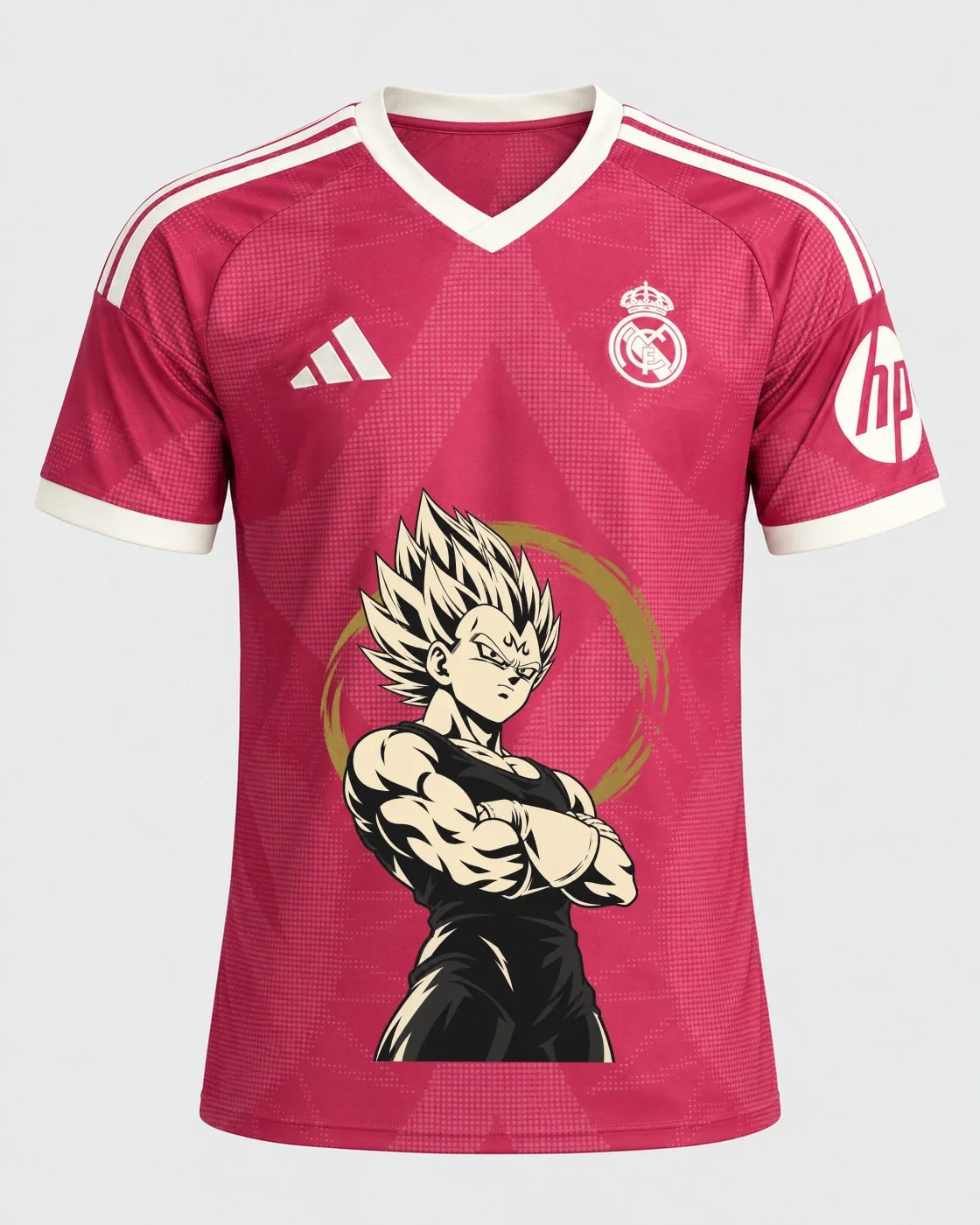 Real Madrid Majin Vegeta Dragon Ball Jersey — Front