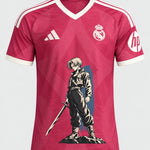 Real Madrid Trunks Sword Dragon Ball Jersey — Front