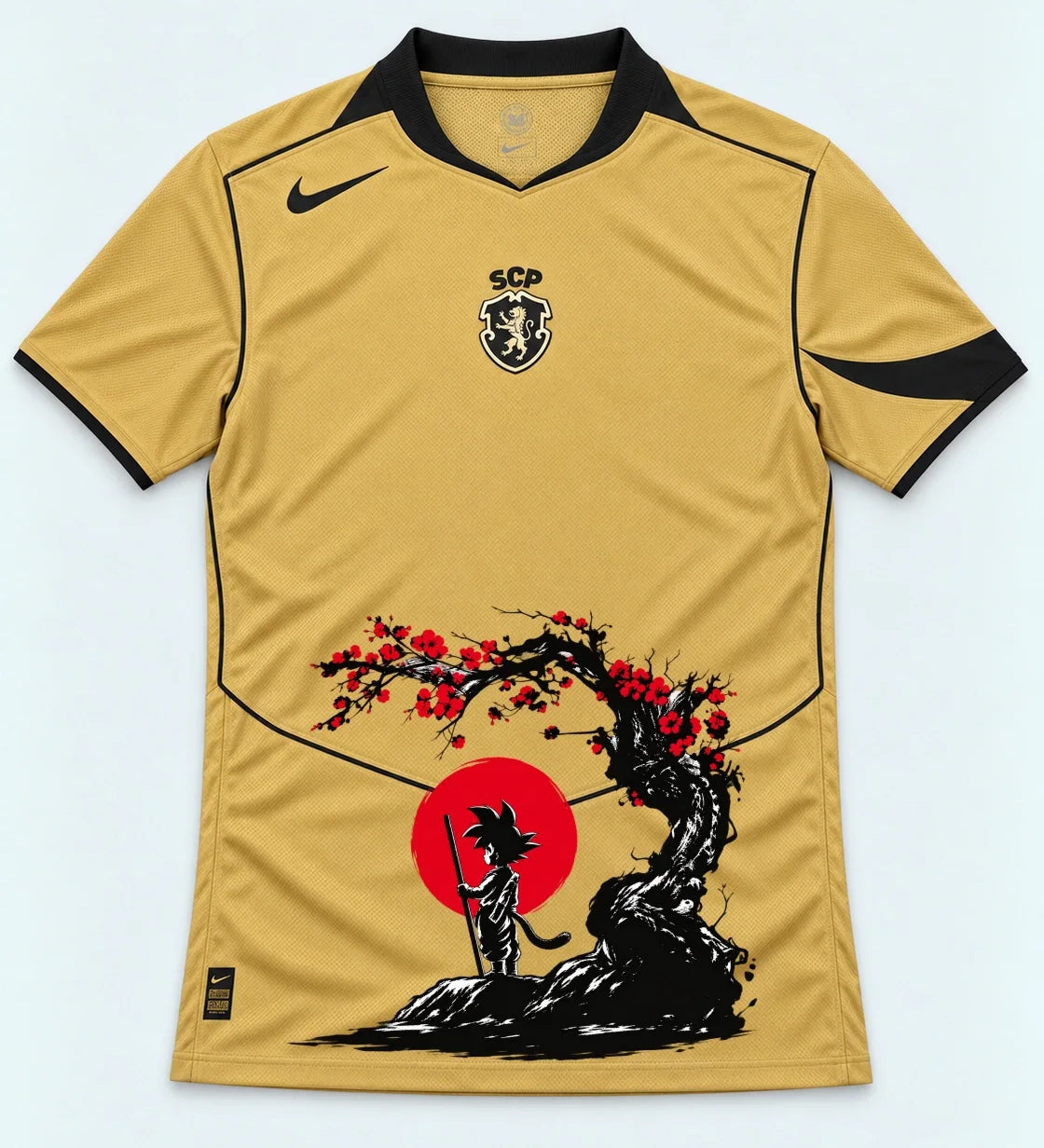 Sporting Goku Sakura Dragon Ball Jersey — Front