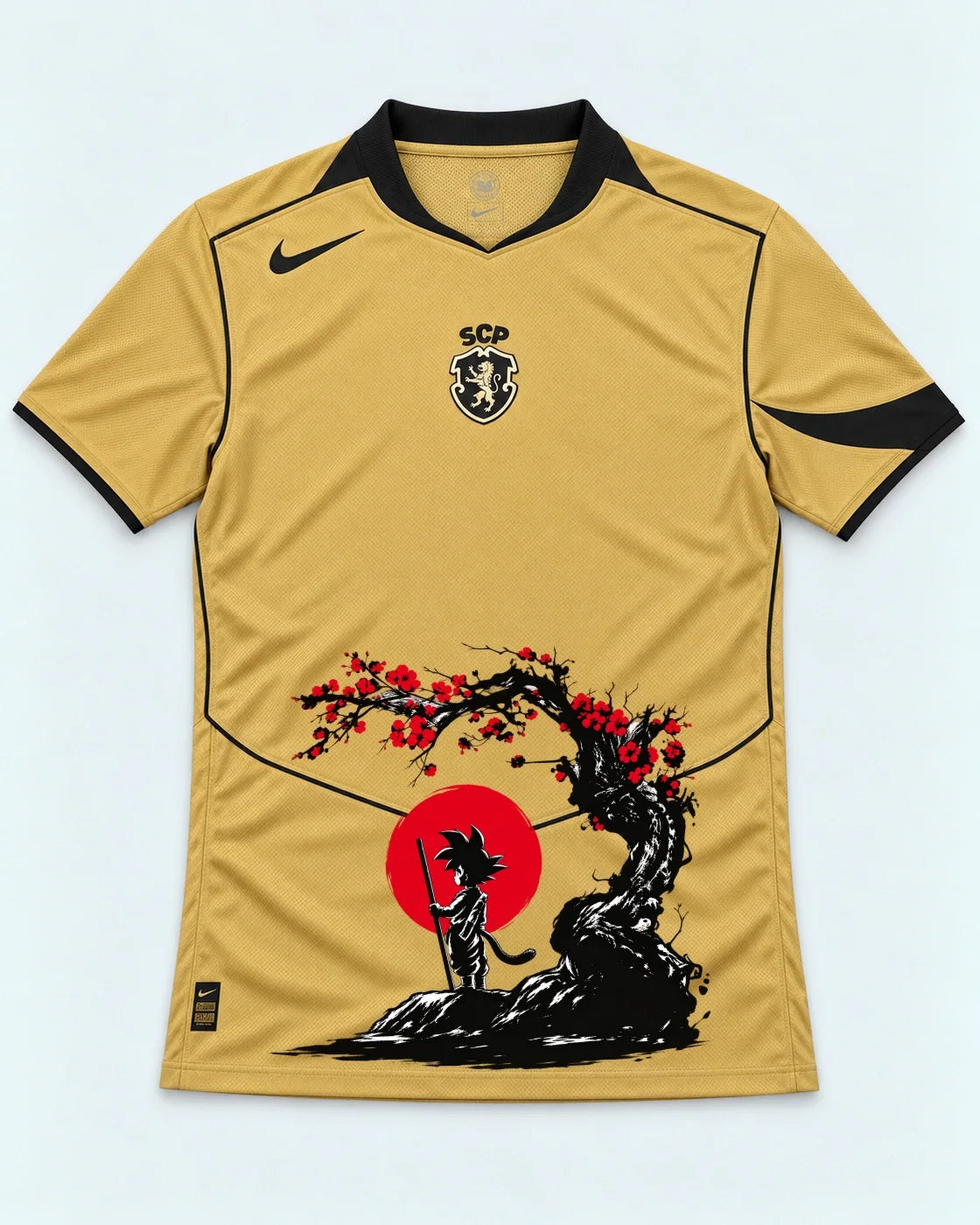 Sporting Goku Sakura Dragon Ball Jersey — Front