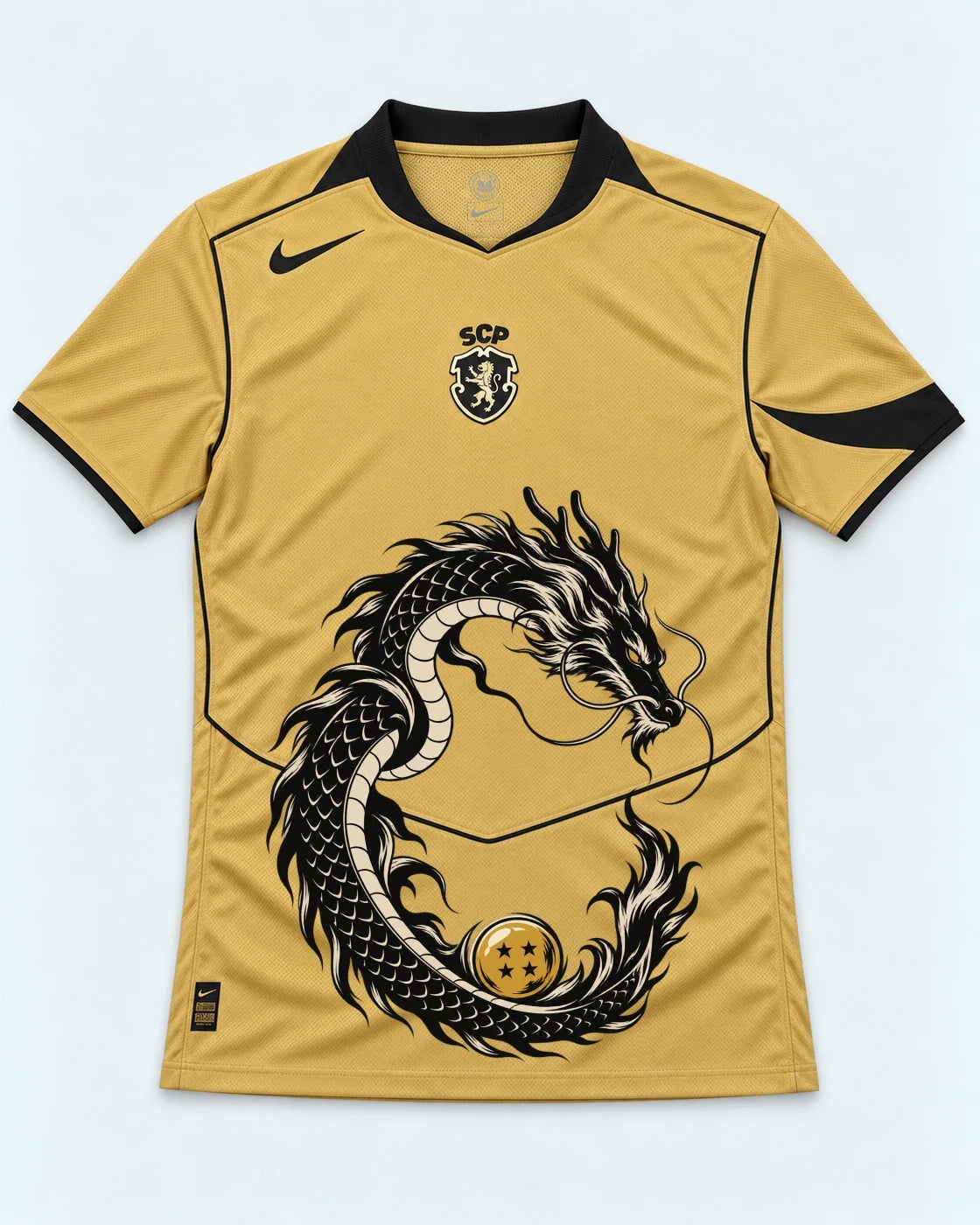 Sporting Shenron Emblem Dragon Ball Jersey — Front