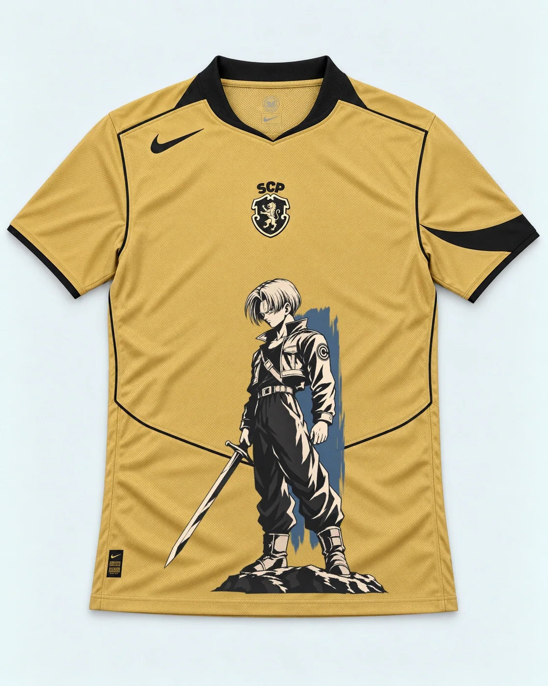 Sporting Trunks Sword Dragon Ball Jersey — Front