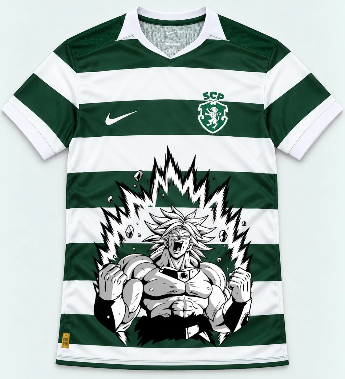 Sporting Broly Dragon Ball Jersey — Front
