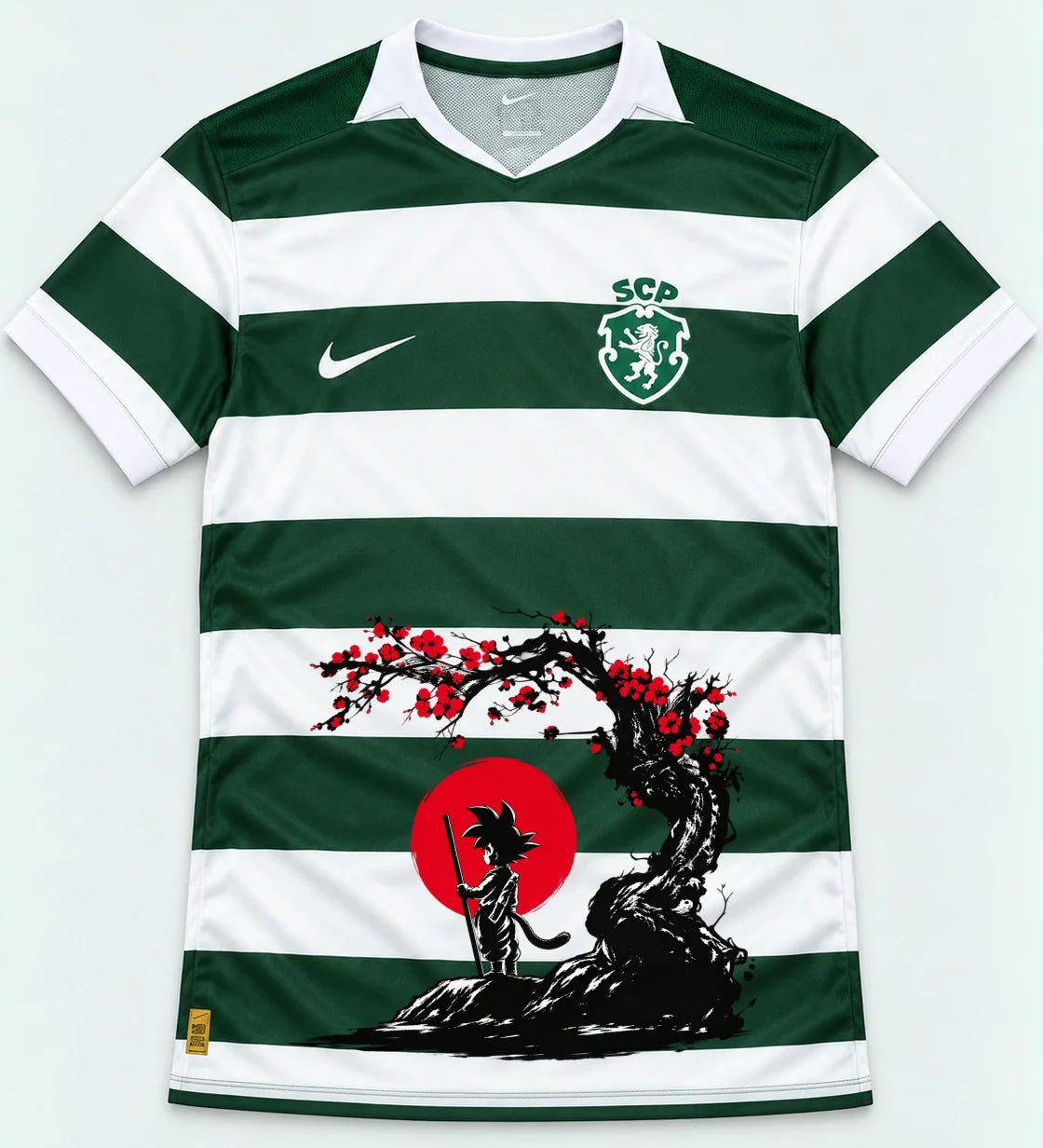 Sporting Goku Sakura Dragon Ball Jersey — Front