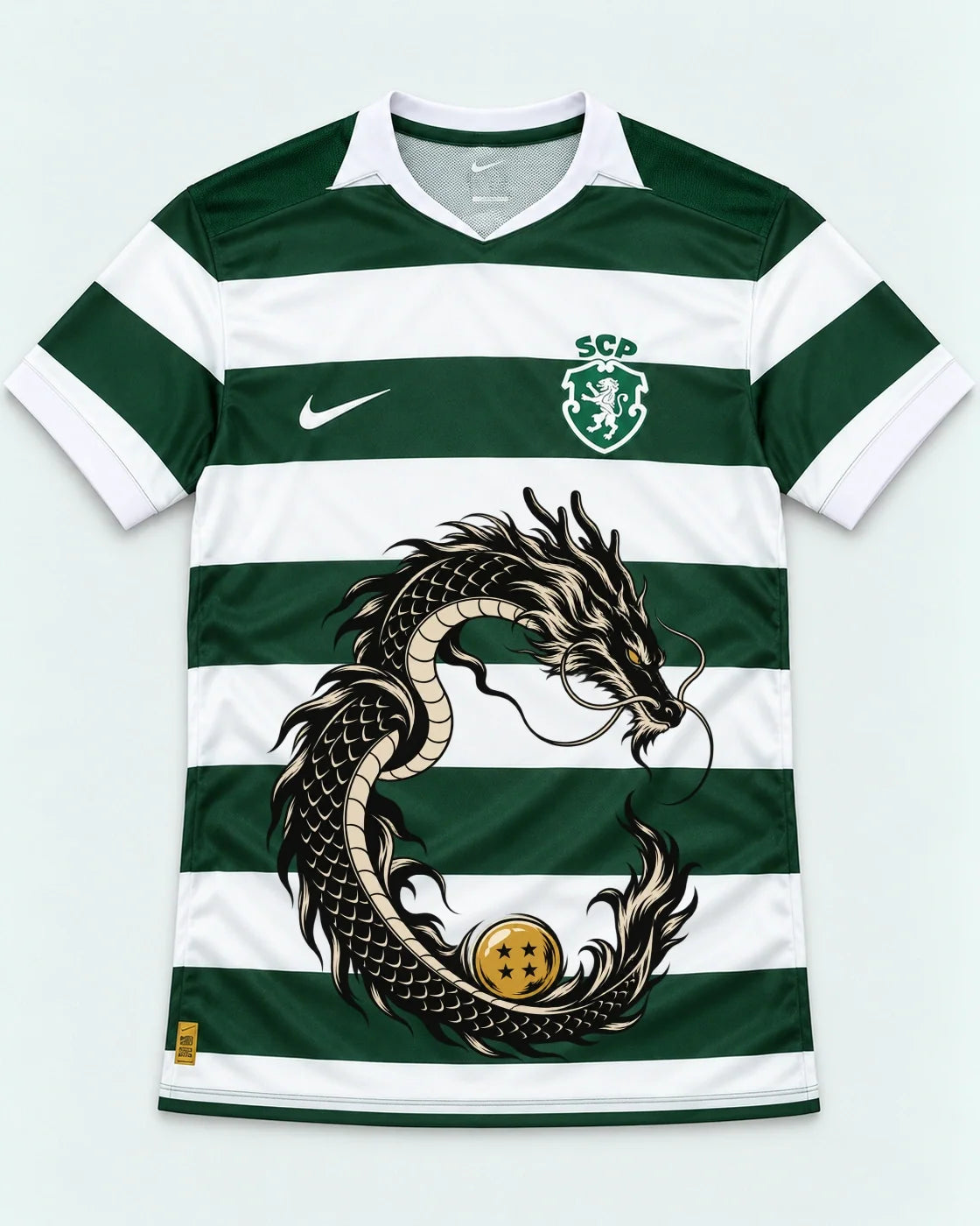 Sporting Shenron Emblem Dragon Ball Jersey — Front