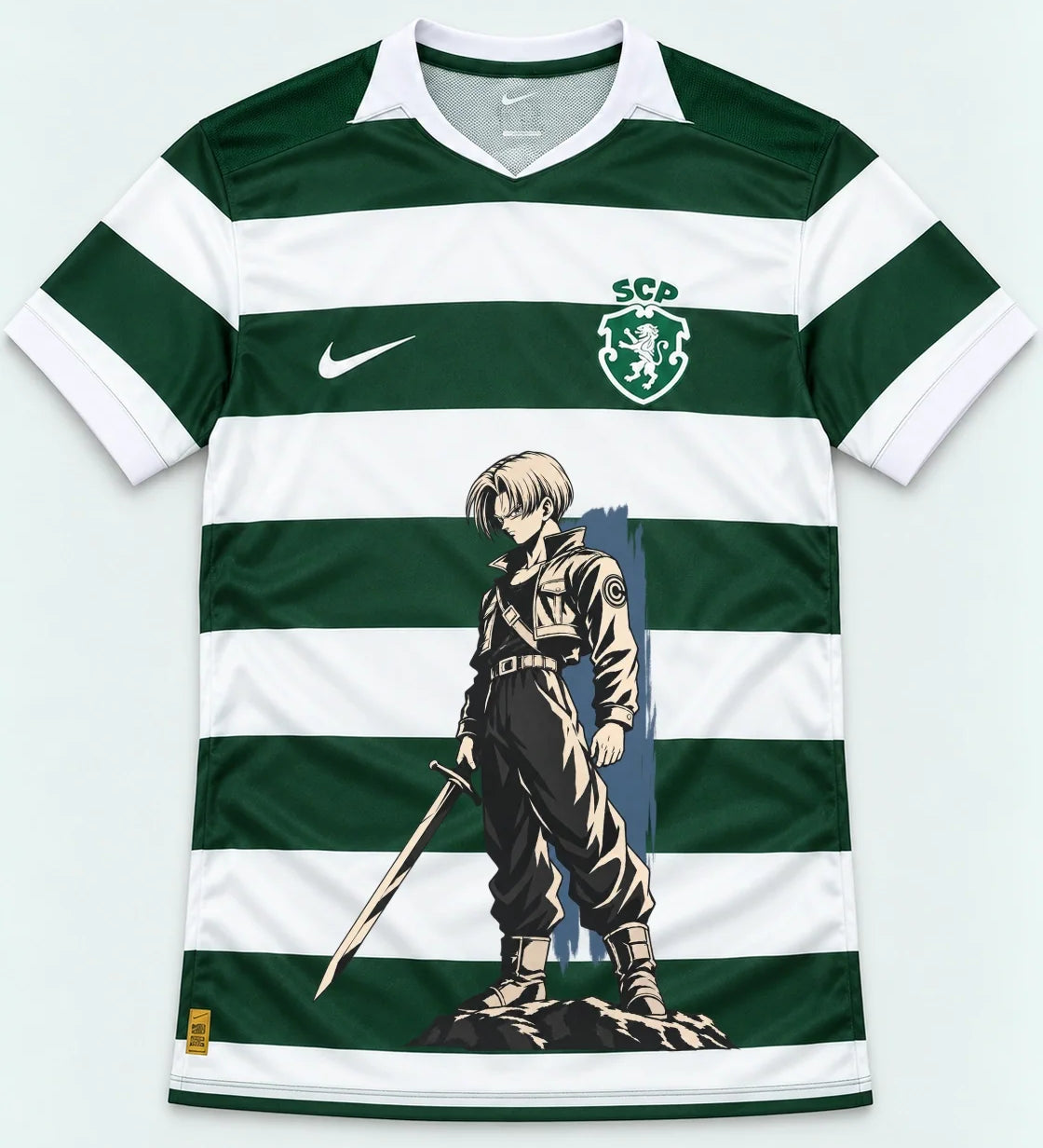 Sporting Trunks Sword Dragon Ball Jersey — Front