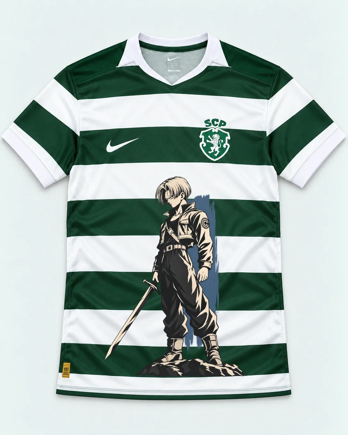 Sporting Trunks Sword Dragon Ball Jersey — Front