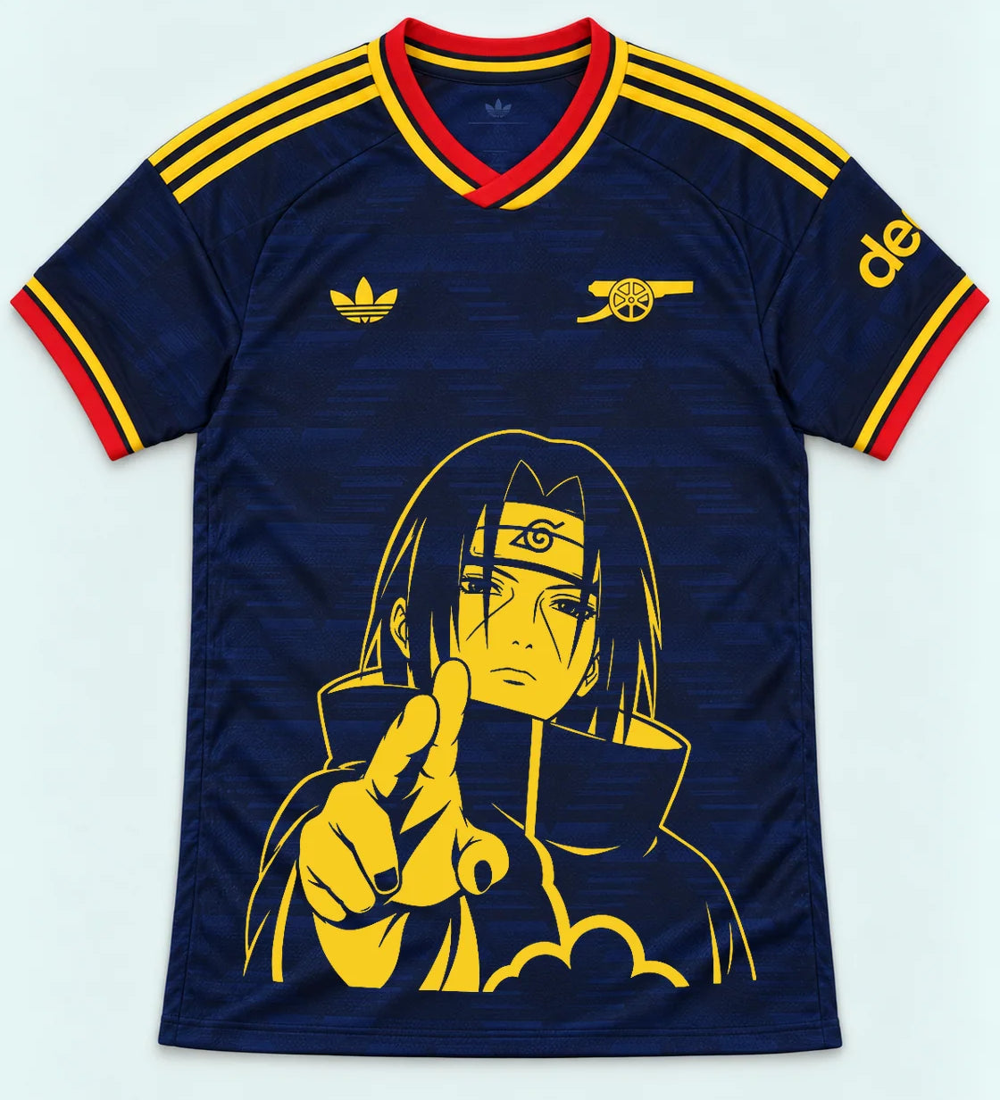 Arsenal Navy Itachi Silent Promise Jersey — Front