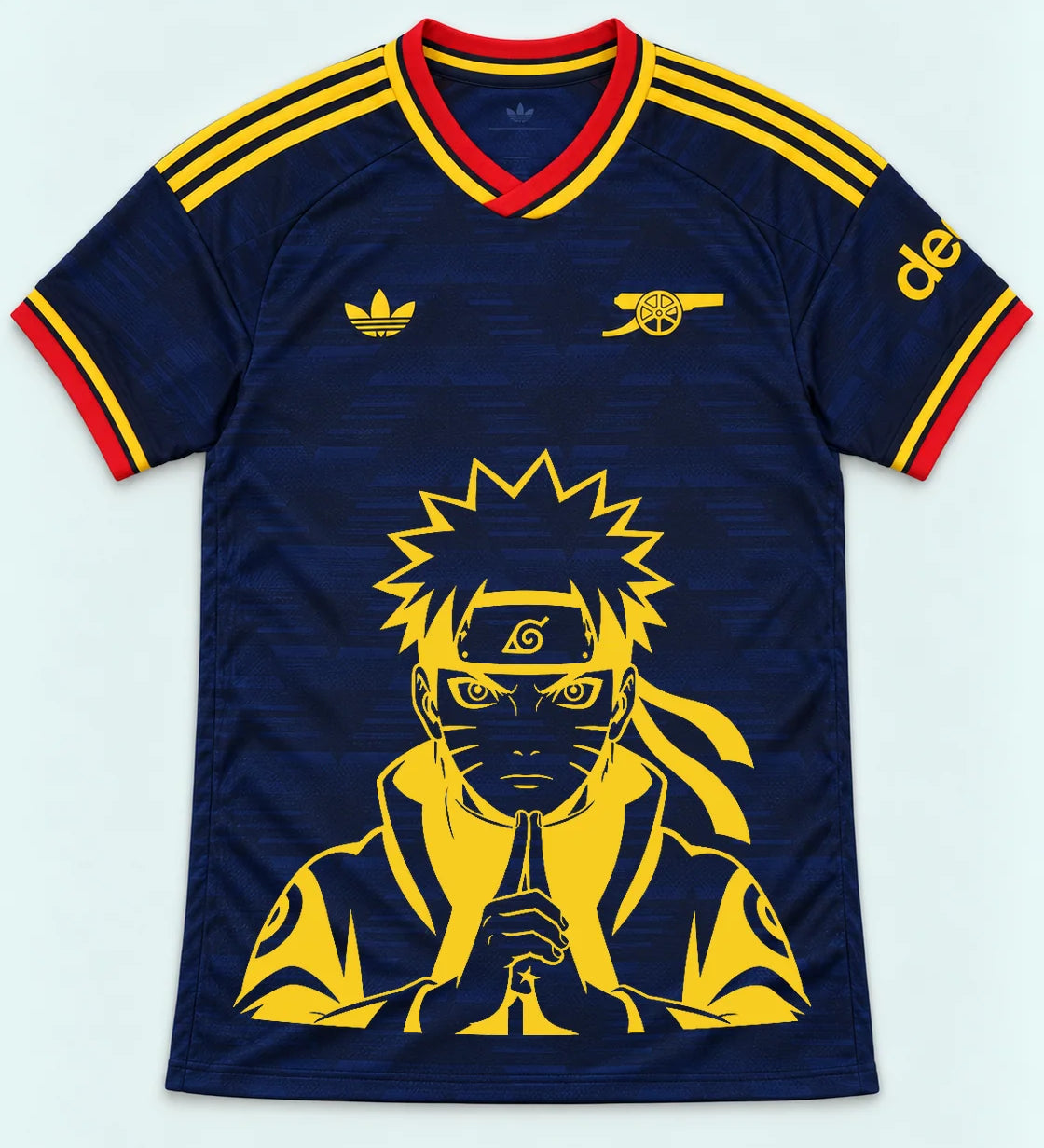 Arsenal Navy Naruto Sage Resolve Jersey — Front