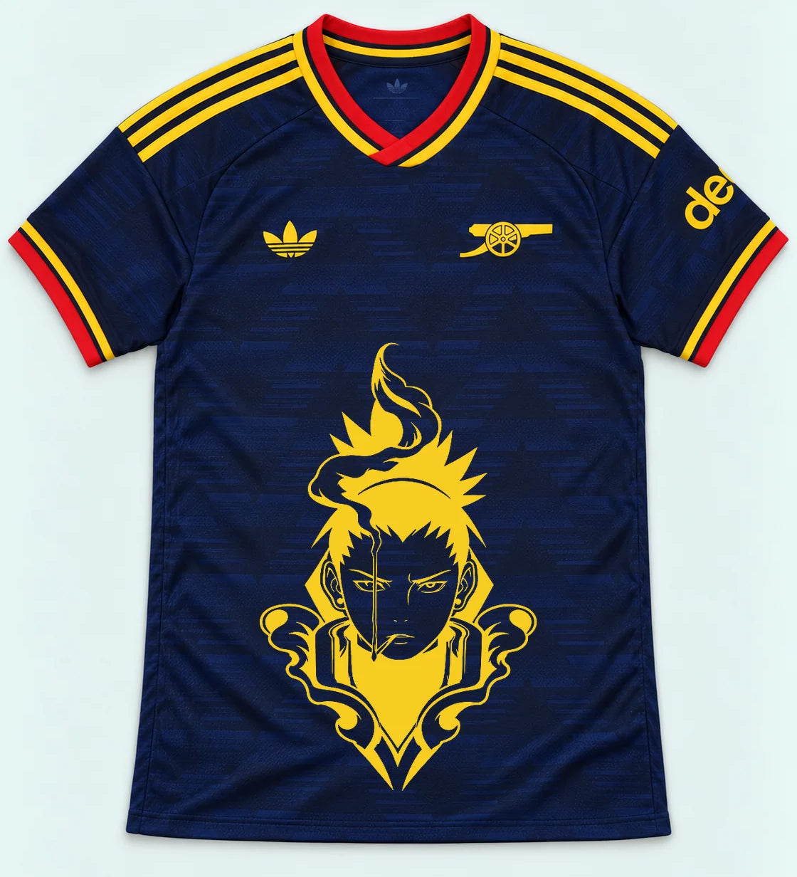 Arsenal Navy Shikamaru Shadow Mind Jersey — Front