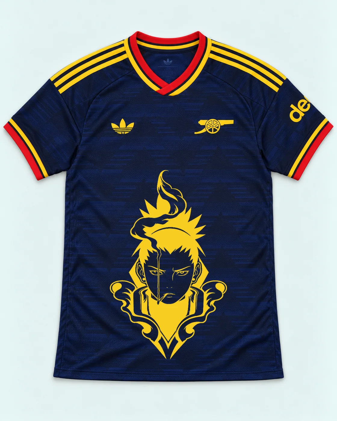 Arsenal Navy Shikamaru Shadow Mind Jersey — Front