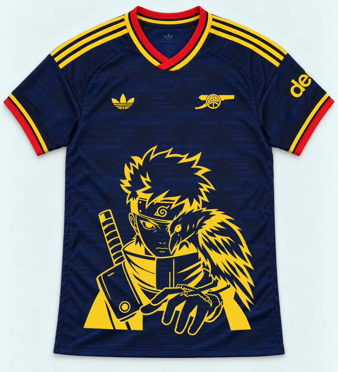 Arsenal Navy Shisui Raven Oath Jersey — Front