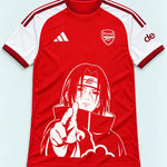 Arsenal Red Itachi Silent Promise Jersey — Front