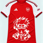 Arsenal Red Kakashi Silent Jutsu Jersey — Front