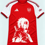 Arsenal Red Sasuke Last Uchiha Jersey — Front