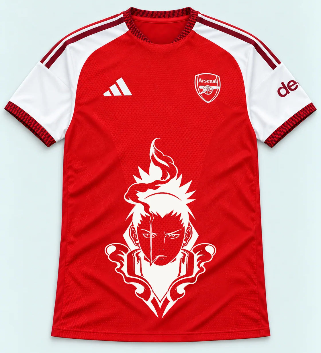 Arsenal Red Shikamaru Shadow Mind Jersey — Front
