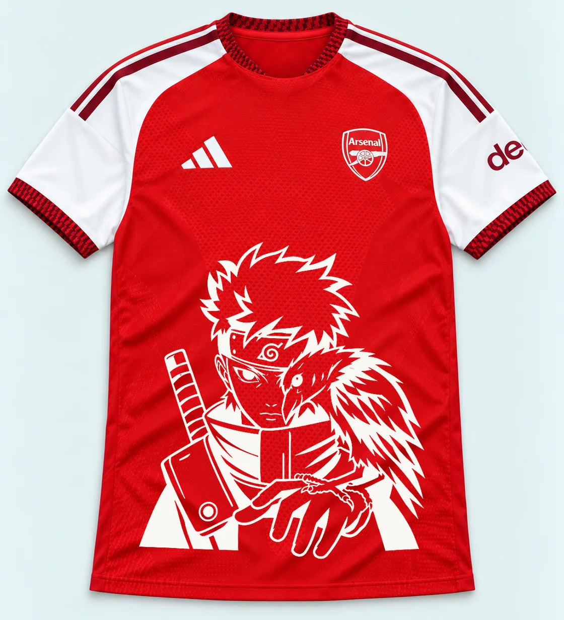 Arsenal Red Shisui Raven Oath Jersey — Front