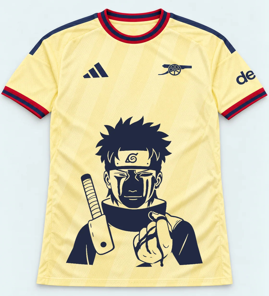 Arsenal Yellow Shisui Last Promise Jersey — Front