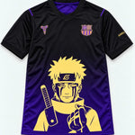 Barcelona Black Purple Shisui Last Promise Jersey — Front
