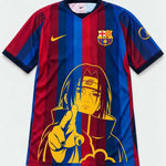Barcelona Home Itachi Silent Promise Jersey — Front