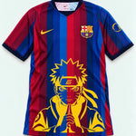 Barcelona Home Naruto Sage Resolve Jersey — Front