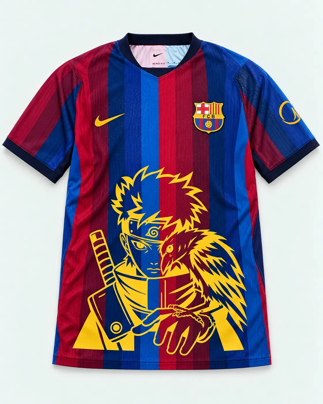 Barcelona Home Shisui Raven Oath Jersey — Front