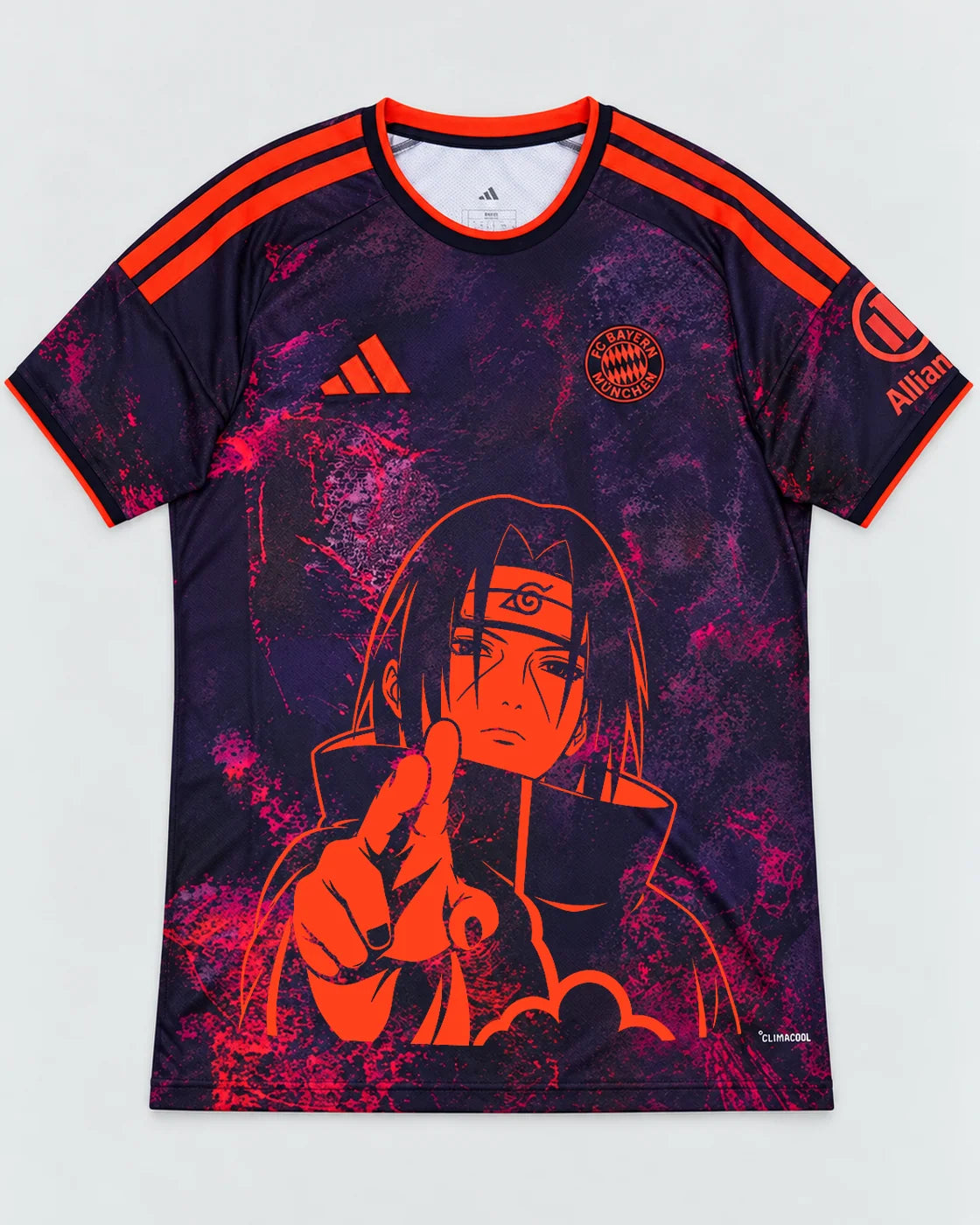 Bayern Munich Dark Itachi Silent Promise Jersey — Front