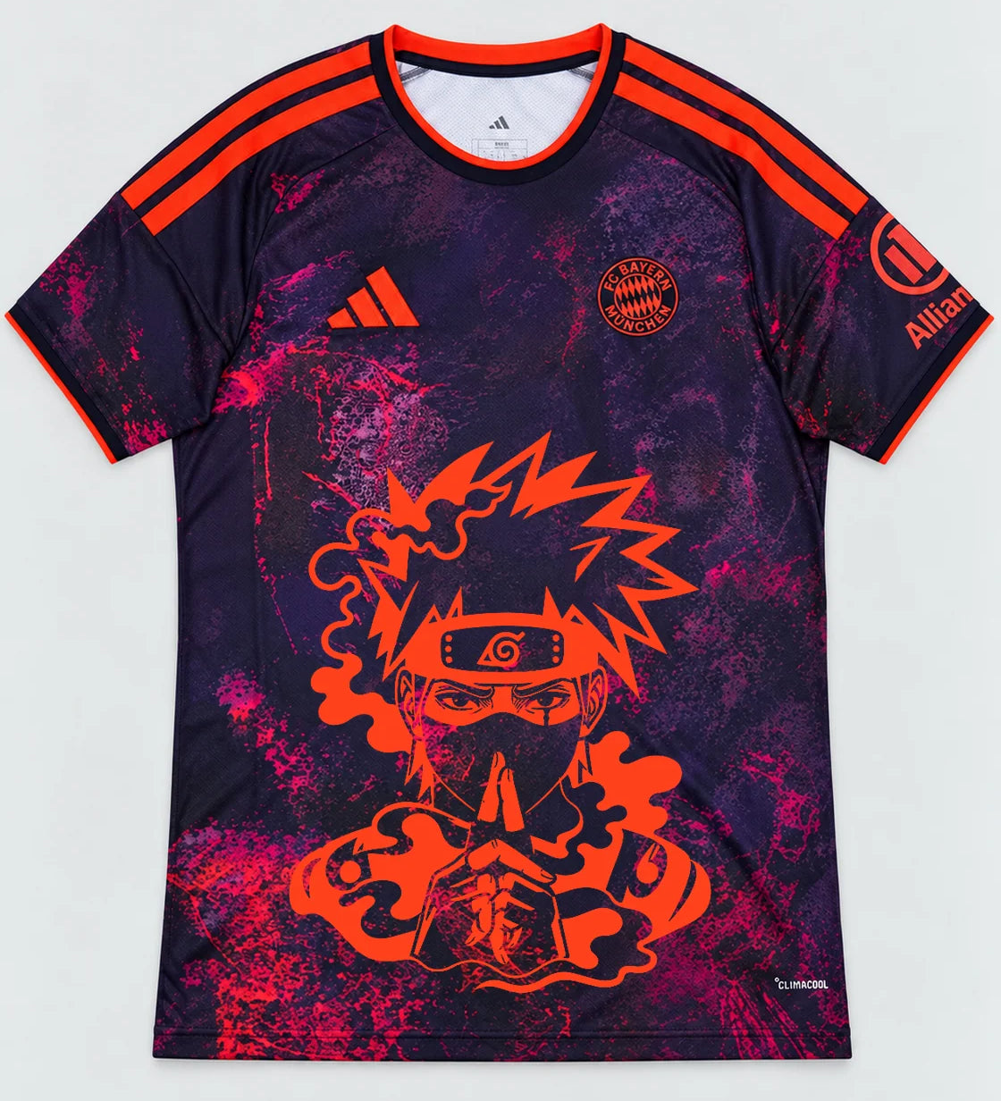 Bayern Munich Dark Kakashi Silent Jutsu Jersey — Front