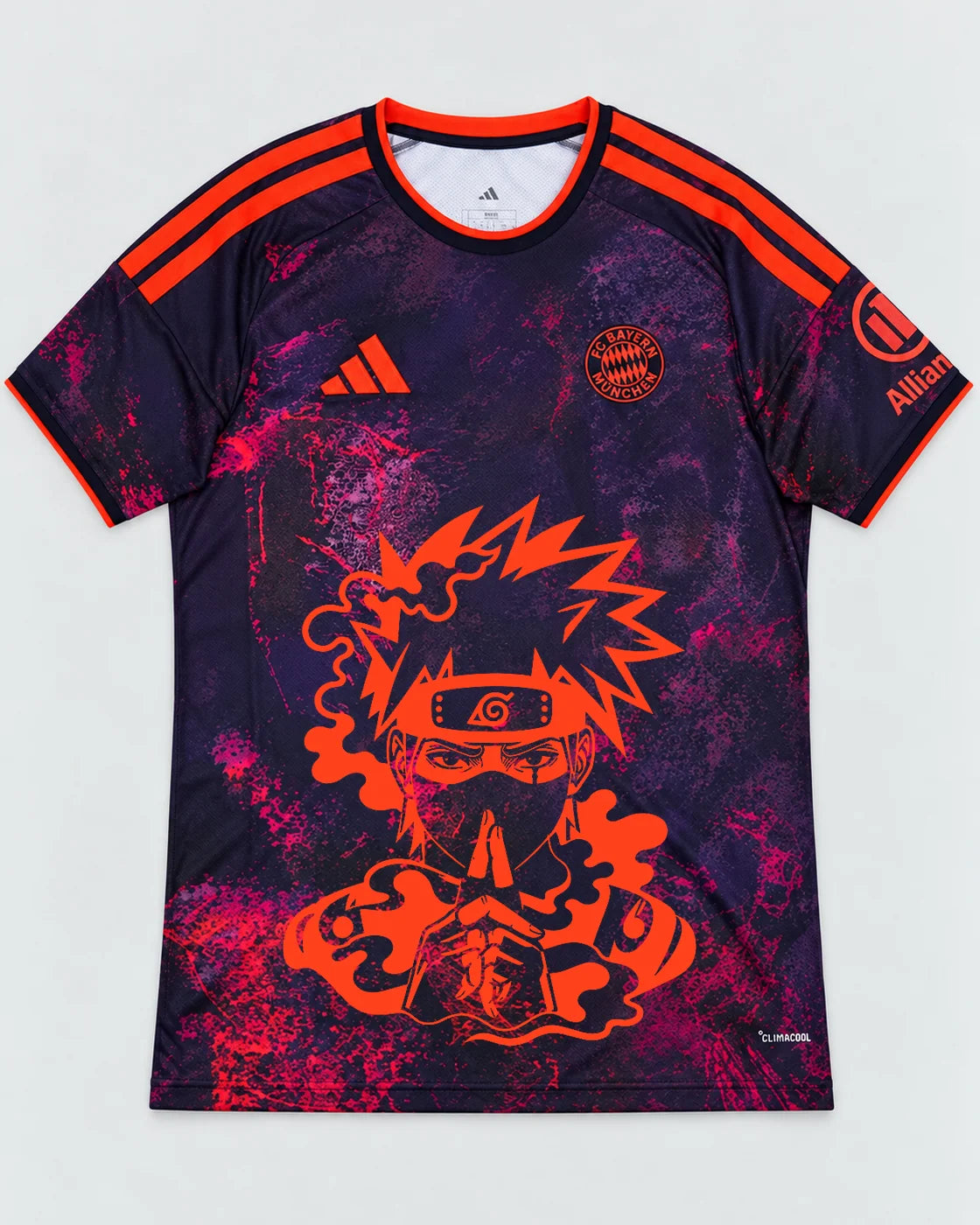 Bayern Munich Dark Kakashi Silent Jutsu Jersey — Front