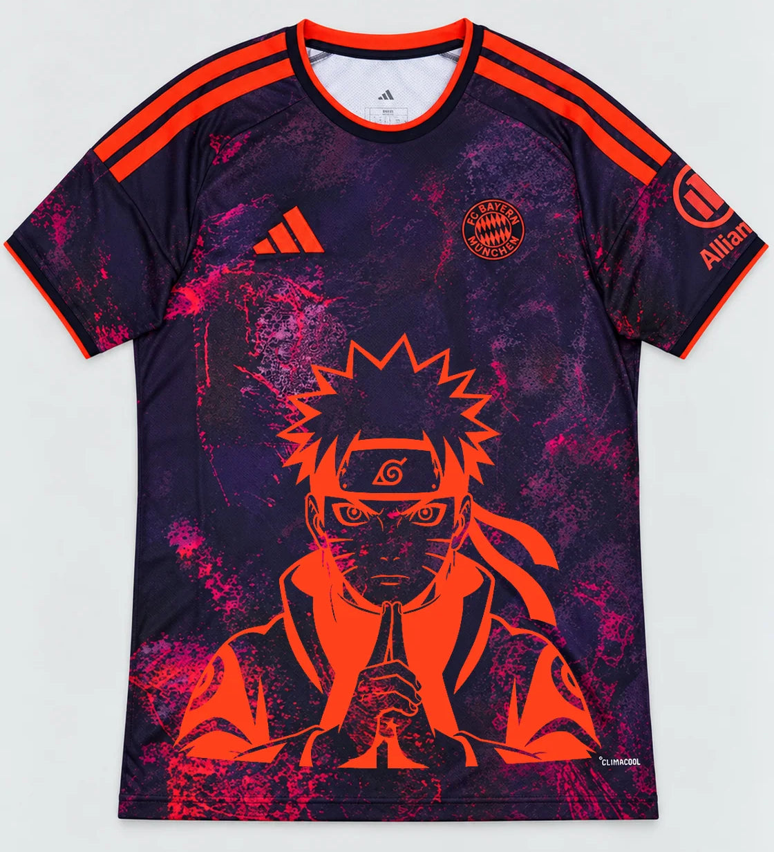 Bayern Munich Dark Naruto Sage Resolve Jersey — Front
