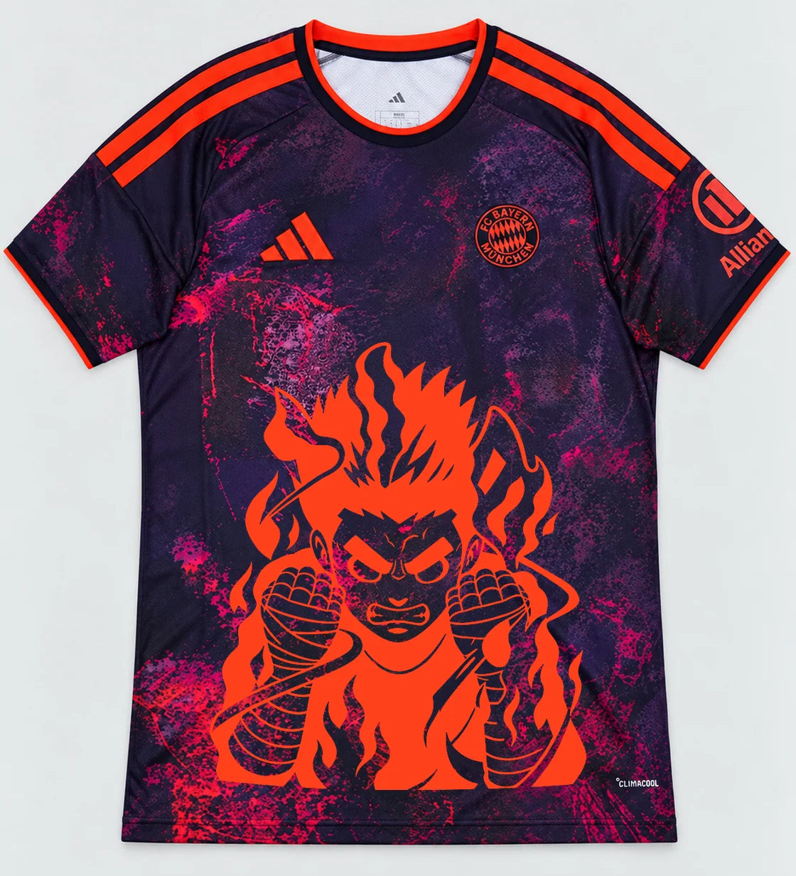Bayern Munich Dark Rock Lee Inner Flame Jersey — Front