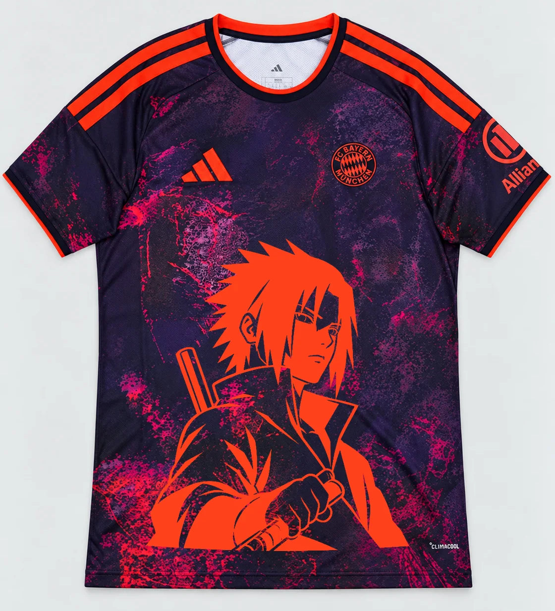 Bayern Munich Dark Sasuke Last Uchiha Jersey — Front